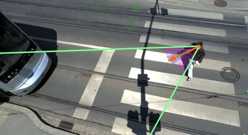 Pedestrian Awareness of Approaching Vehicle and Traffic Risks